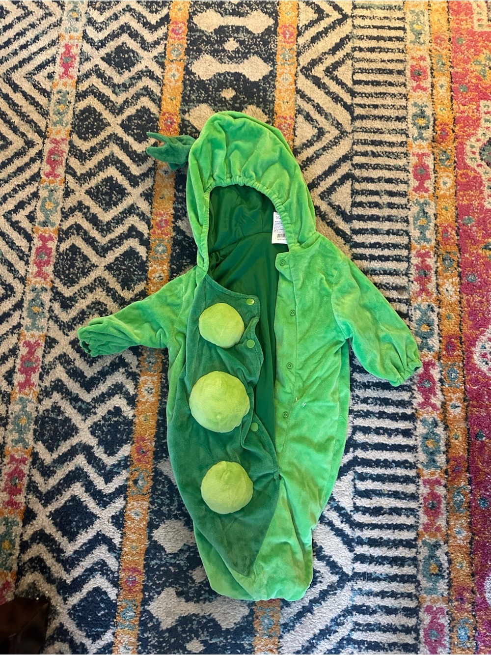 Infant Peas in a Pod Halloween Costume 0-6M